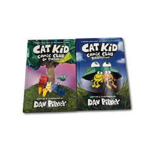Cat Kid Comic Club Books By Dave Pilkey Lot Of 2 On Purpose Perspectives